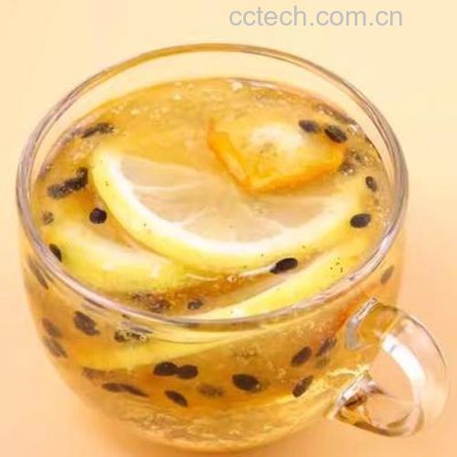 百香果柠檬饮品搭配气泡水