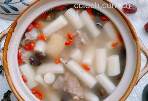萝卜煲猪肺食材图