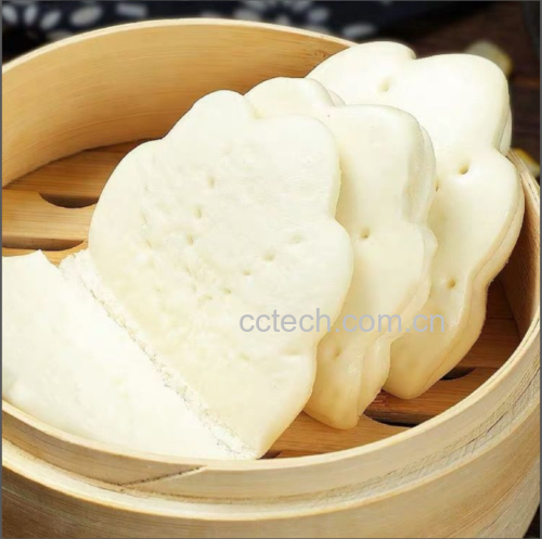 肉夹馍中加入生菜的成品展示