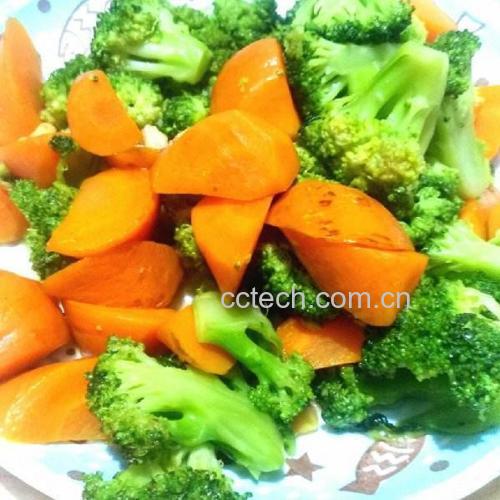 洋葱与绿色蔬菜搭配图