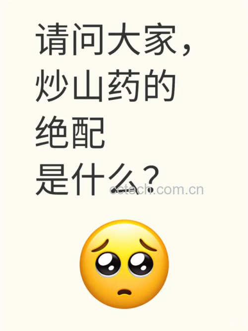 山药炒鸡片成品图