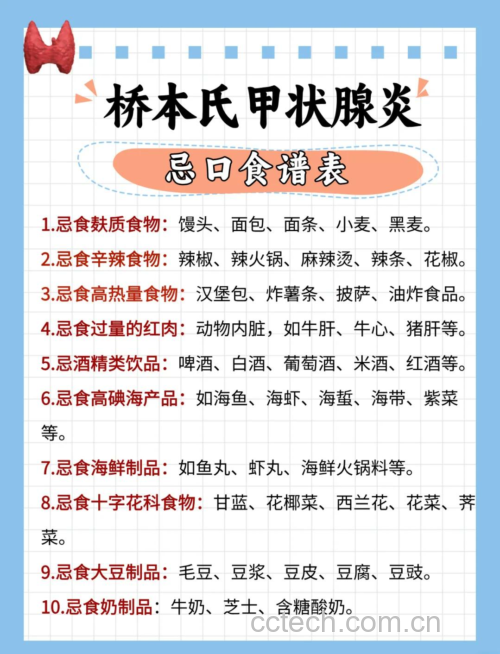 桥本可以吃栗子吗-桥本患者饮食建议图