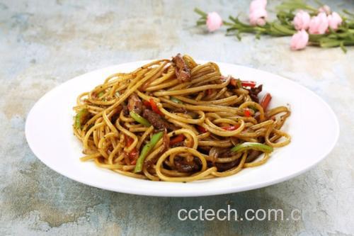 黑胡椒牛肉意面成品图