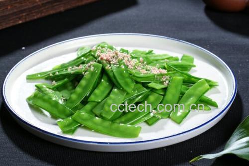 蒜蓉荷兰豆成品图