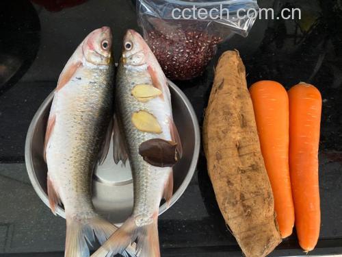 黑豆与山药搭配烹饪示意图
