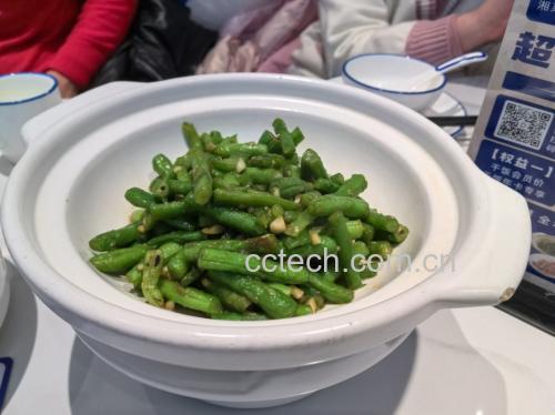 蒜蓉荷兰豆成品图