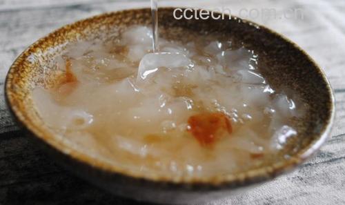 杭白菊陈皮银耳羹成品图
