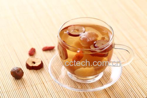 山竹与温性食材搭配示意图