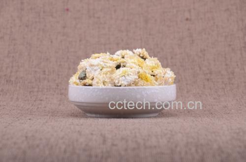 杭白菊与枸杞搭配冲泡图