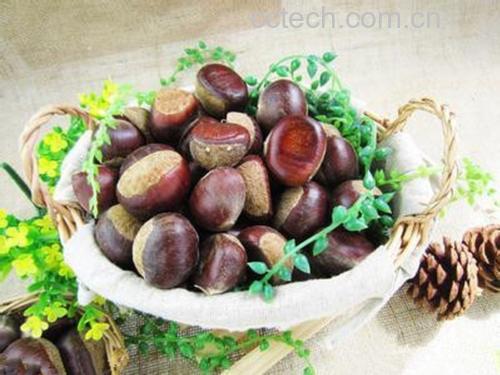油炒板栗成品图