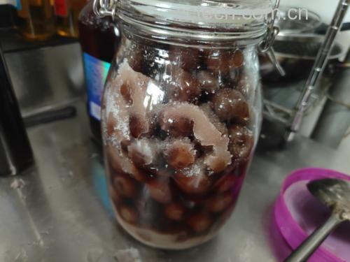 沙梨酸腌制过程图