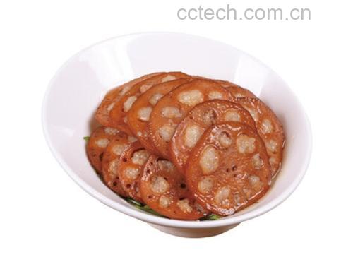 蜜莲藕成品图