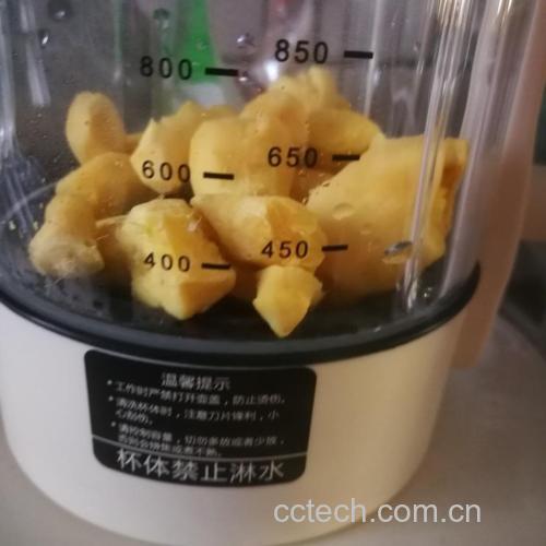 姜汁榨取过程