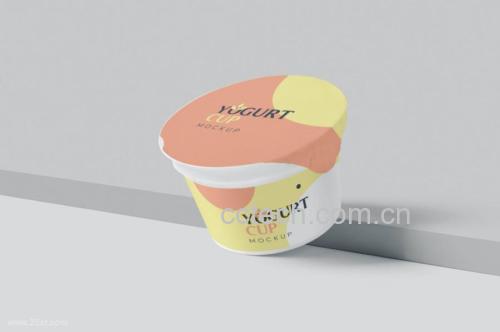 草莓酸奶杯成品图