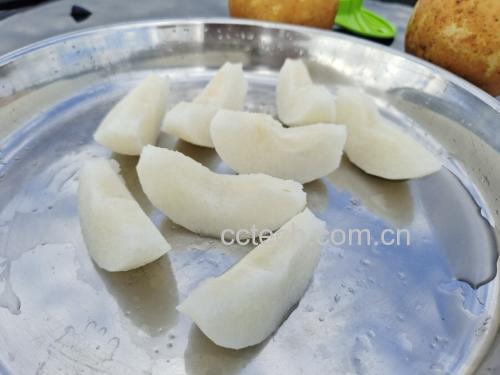 水晶梨处理过程