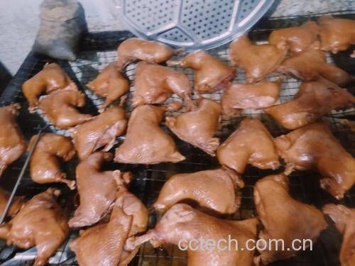 照烧鸡腿成品展示图