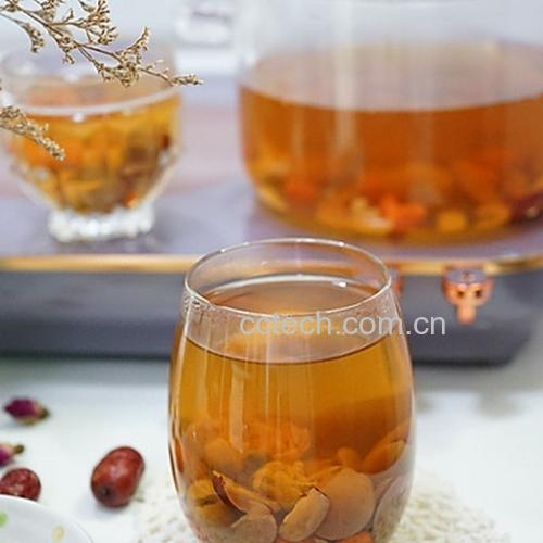 干桂圆红枣茶成品图