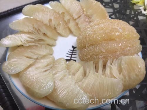 沙田柚果盘搭配示意图