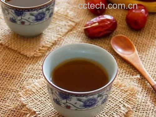 红枣牛奶制作示意图
