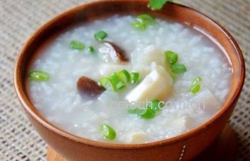 白玉山药豆红枣粥成品图