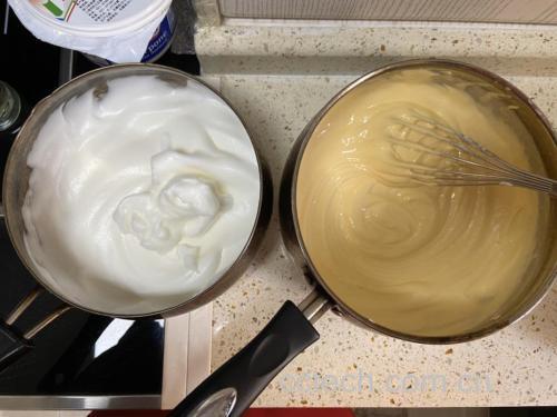 夹心奶油草莓蛋糕制作过程