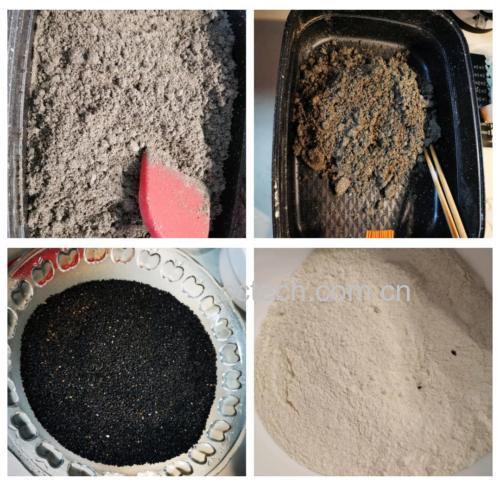 芝麻加工过程示意图
