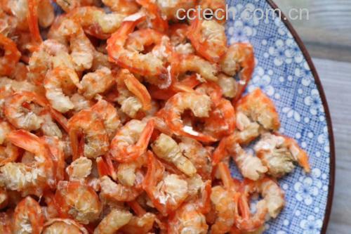 蚕豆炒虾仁成品图