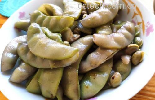 清炒蚕豆菜肴