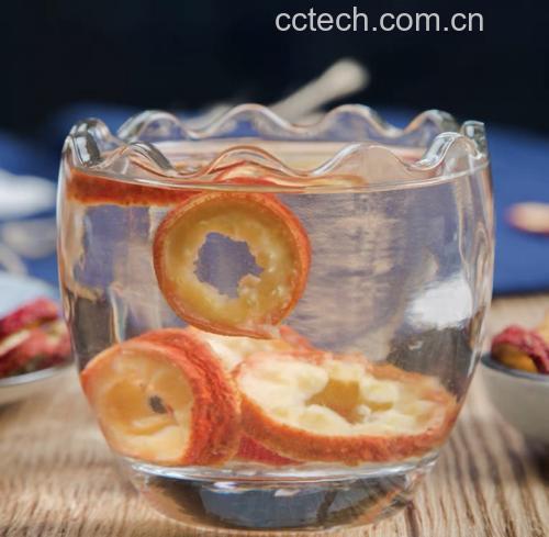 山楂干与陈皮搭配煮茶图