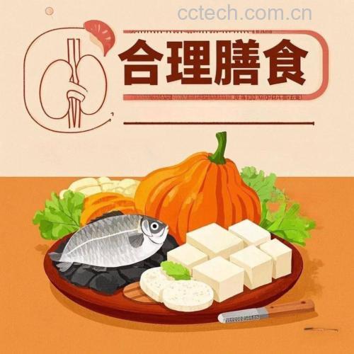 健康饮食搭配示意图