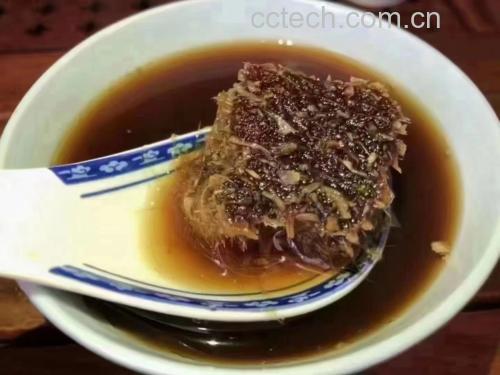 茅根甘蔗汤的成品图