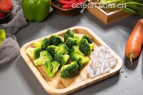 西兰花和胡萝卜的冷藏储存示意图