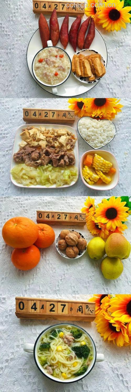 健康饮食营养搭配图示