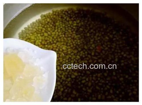 蜂蜜绿豆水成品图
