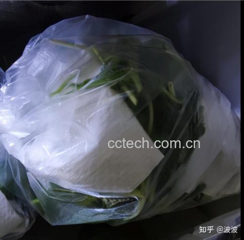 生菜与苦菊保鲜方法示意图