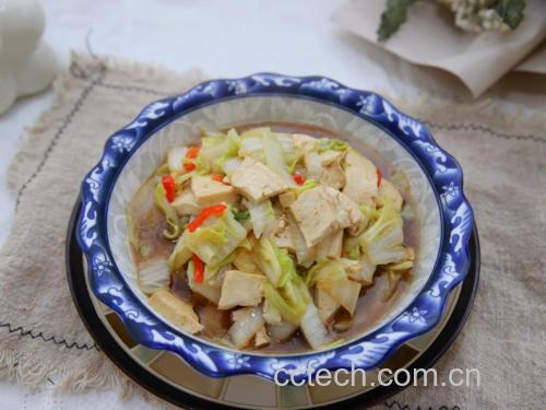 白菜炖豆腐
