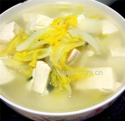清炖白菜豆腐汤
