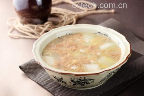 粉丝白菜蛋花汤