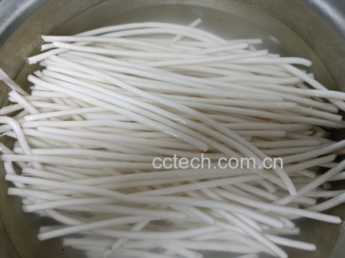 土豆丝处理过程