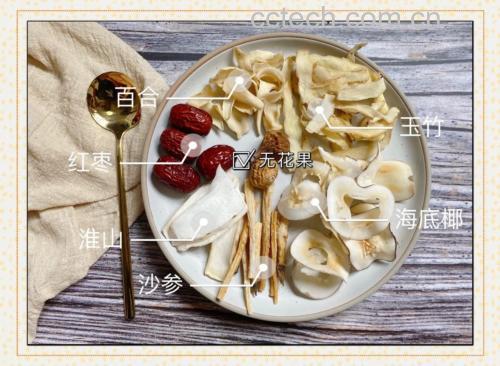 女性经期食疗食材图