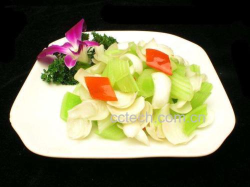芹菜与圆椒食材拼盘