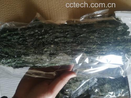 干海带丝的营养成分展示图