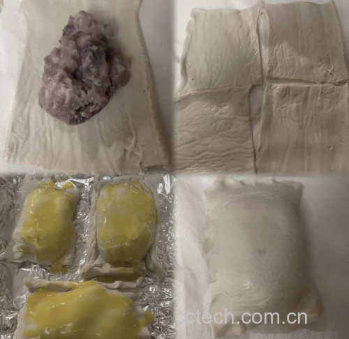 香芋内馅制作过程