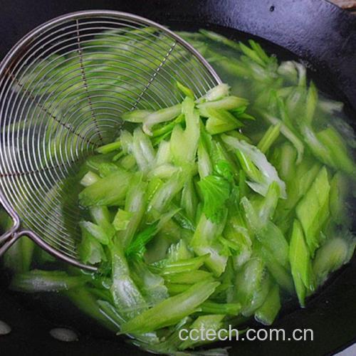 山芹菜冷冻处理步骤