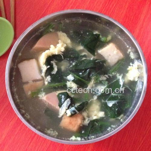 鹿鞭汤面成品图