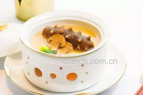 海参煲黑豆成品图
