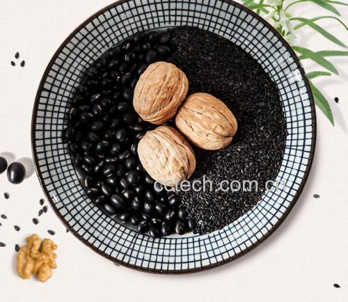 黑豆与食材搭配示意图