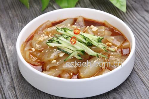 豌豆粉凉拌图