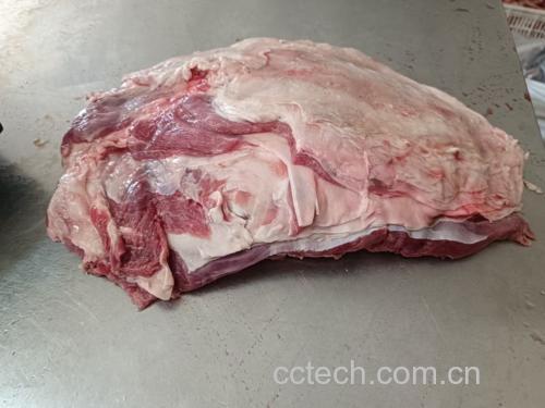 白条羊肉切面细节图