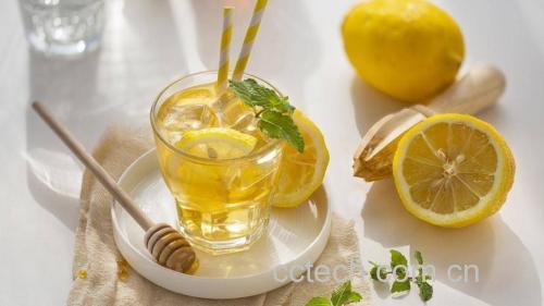 龙眼蜂蜜柠檬水成品图